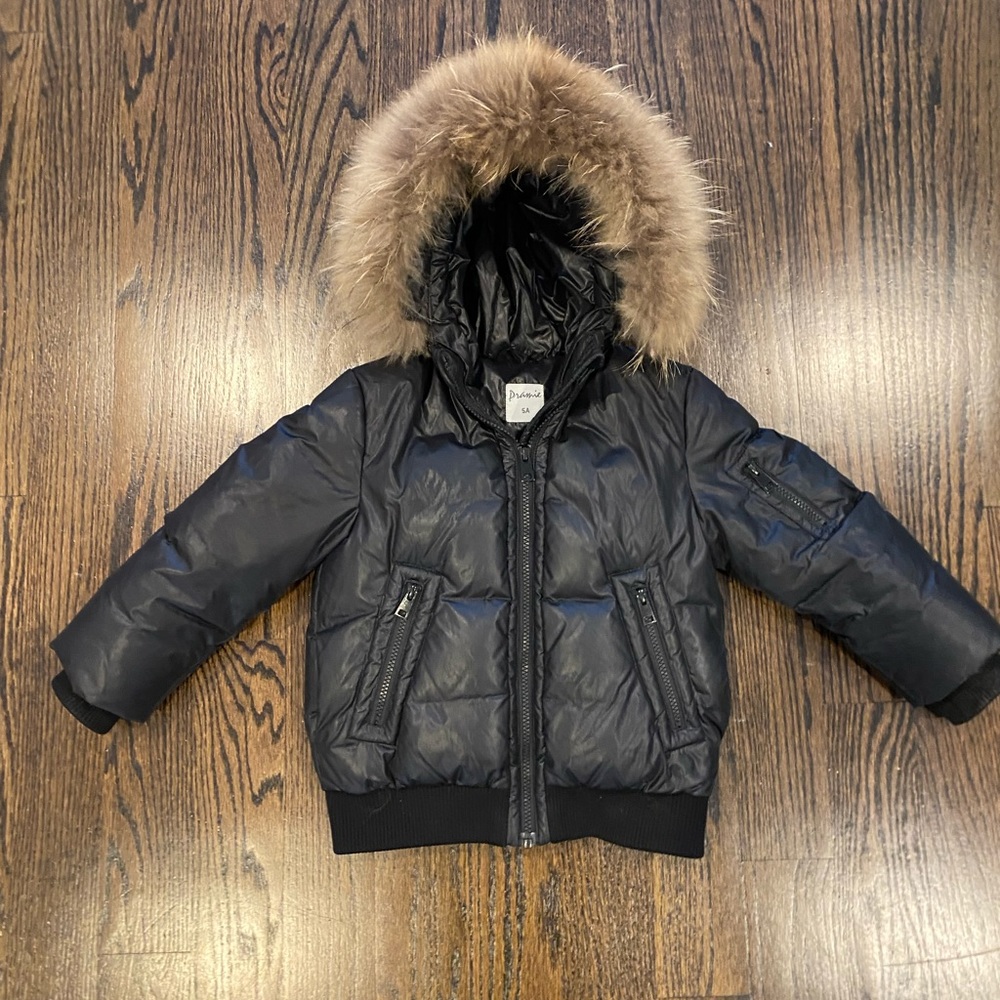 Pramie Black Size 5 girls Coat